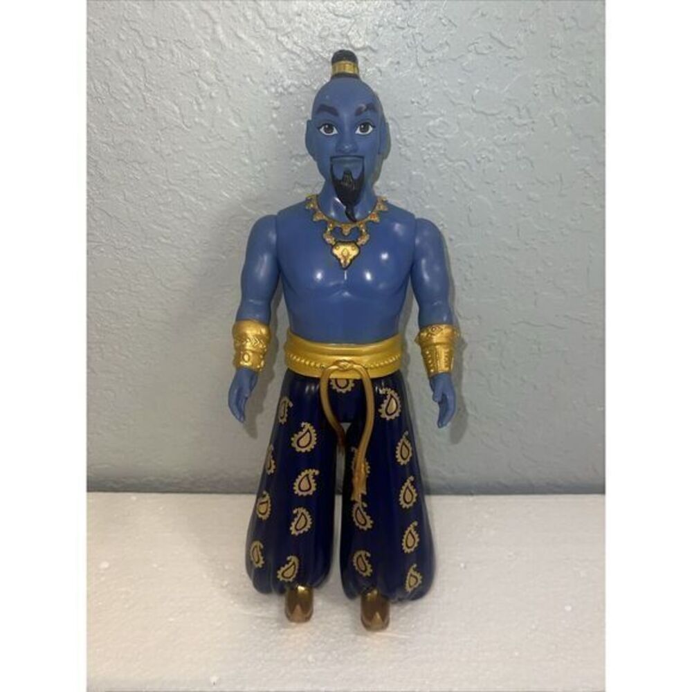 Disney's Hasbro Aladdin‎ Sining Genie Figure Will Smith 2018 Works Tested